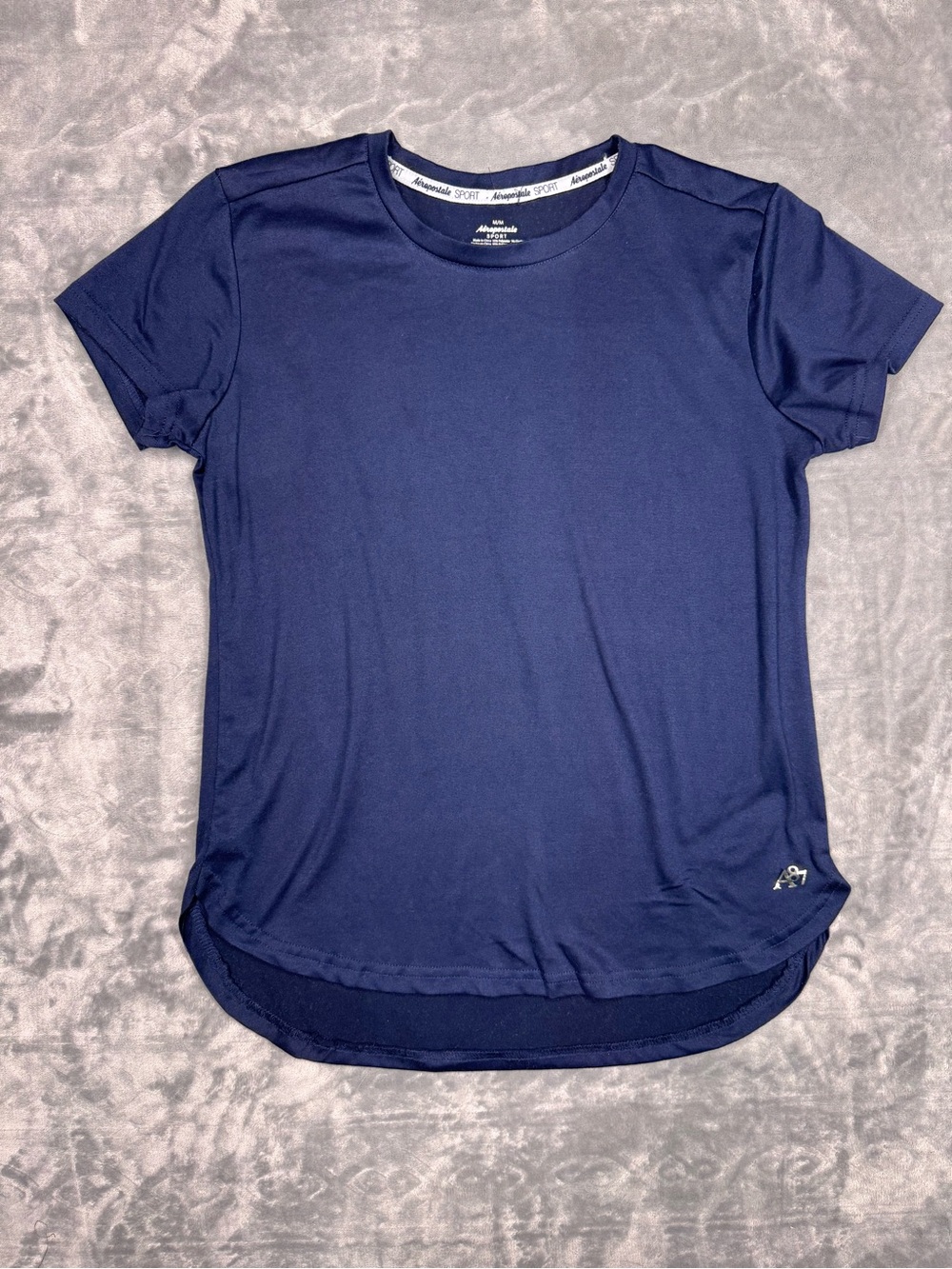 Aeropostale Navy Short Sleeve Active Tee